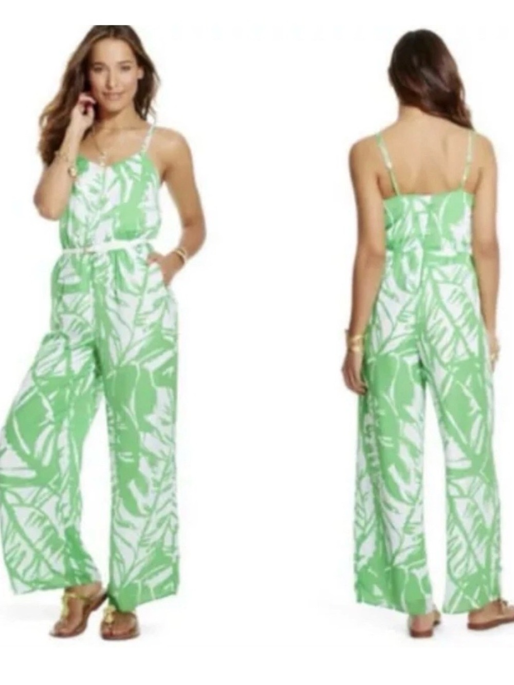 LILLY PULITZER for Target Green White
Boom Boom Jumpsuit
Romper - Size XS